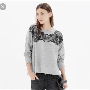 Madewell Leafset sweatshirt. Size S